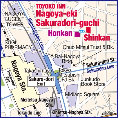 Toyoko Inn Nagoya-Eki Sakuradori-Guchi