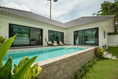 Coconut private pool villa