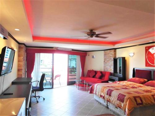 View Talay 2A 5th floor studio apartment with European style kitchen