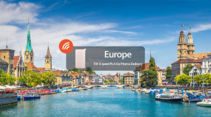 4g Wifi สำหรับยุโรป (รับที่ไทเป / ส่งถึงบ้าน)
