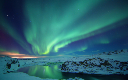 Northern Lights By Boat