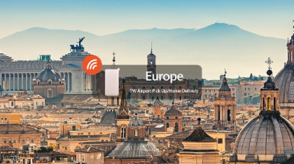 4g Wifi (รับในไทเป/บริการส่งถึงบ้าน) สำหรับใช้ที่โรมและยุโรป