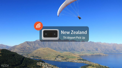 4g Wifi (รับที่สนามบินสุวรรณภูมิหรือสนามบินดอนเมือง) สำหรับใช้ที่นิวซีแลนด์