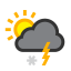 Weather on Mon